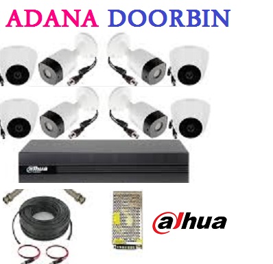 پکیج 8 دوربین داهوا مدل  DAHUA B1A21 دارای هارد ۱ترا  و کابل کیفیت HD