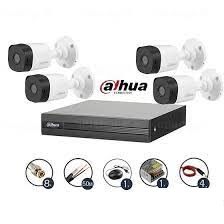 پک کامل 4 دوربین مداربسته داهوا B1A21P کیفیت HD