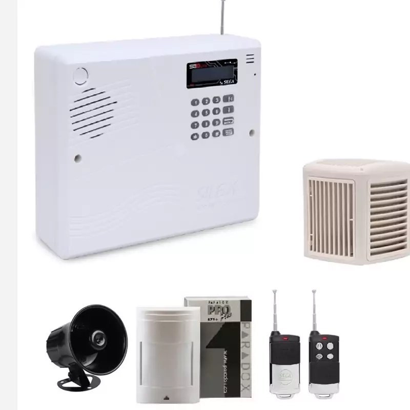 دزدگیر سیم کارتی سایلکس مدل SG8-LITE با تمام لوازم