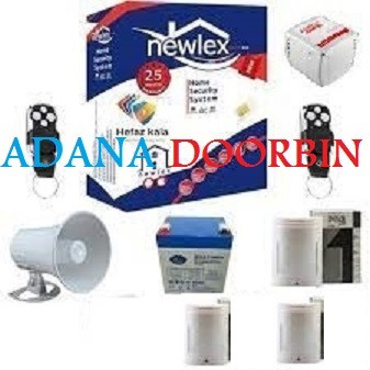 پک دزدگیر نیولکس دارای 3عدد چشم باسیم با باتری و کابل