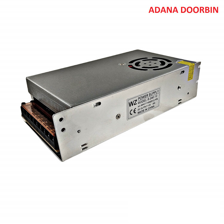 منبع تغذیه سوئیچینگ 12 ولت 30 آمپر ا 12 volts 30 amps switching power supply